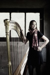 Gwyneth Wentink of the Netherlands, winner of Israel International Harp Contest.