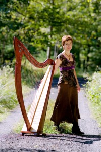 Kim Robertson, Celtic harpist USA.