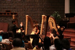 Harp Sinfonia in concert